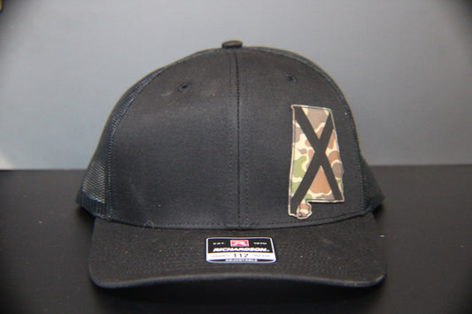 Black Solid - Fowl Play Camo AL - Richardson 112