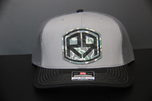 Light Gray/Gray/Black- Aqua Camo - Richardson 112