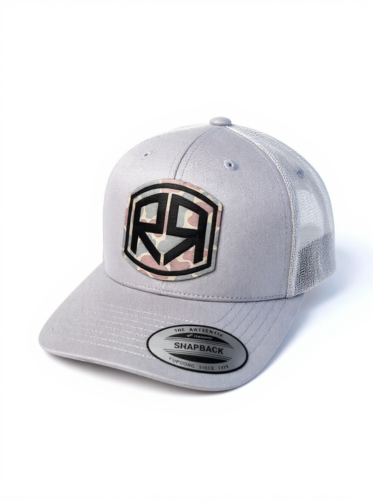 YP 6606 - Trucker - River & Ray Logo - Silver Solid