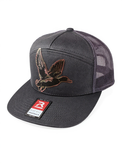 Richardson 168 - Flat Bill - Charcoal