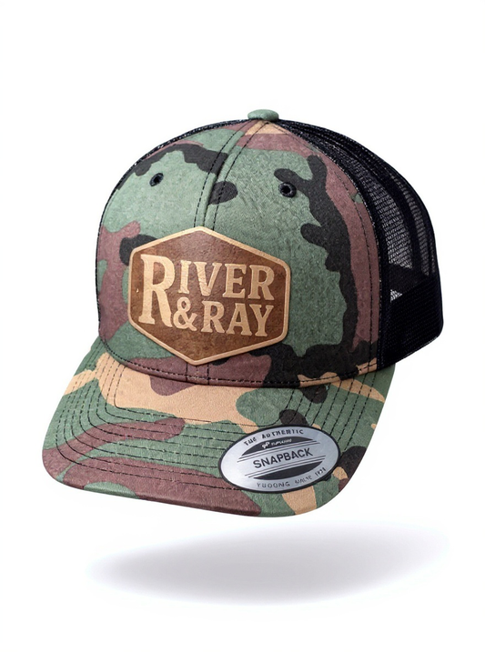YP 6606 - Trucker - River & Ray Logo - Camo