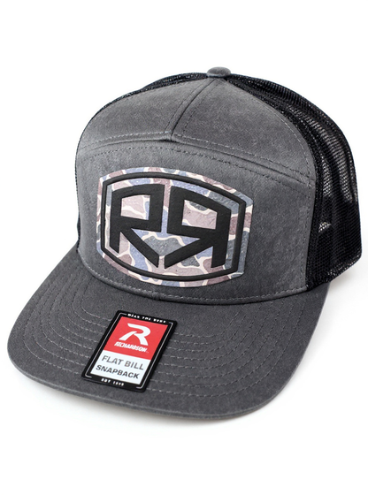 Richardson 168 - Flat Bill - Charcoal