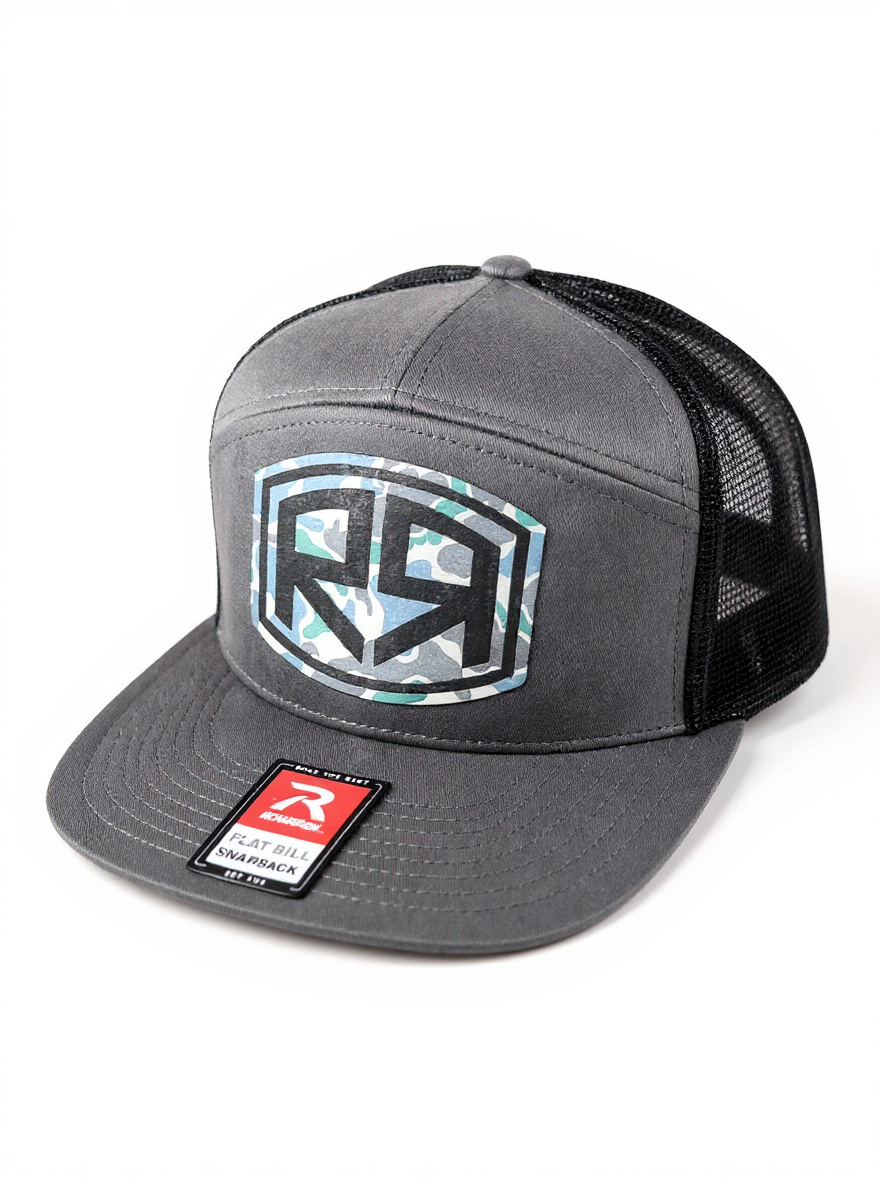 Richardson 168 - Flat Bill - Charcoal