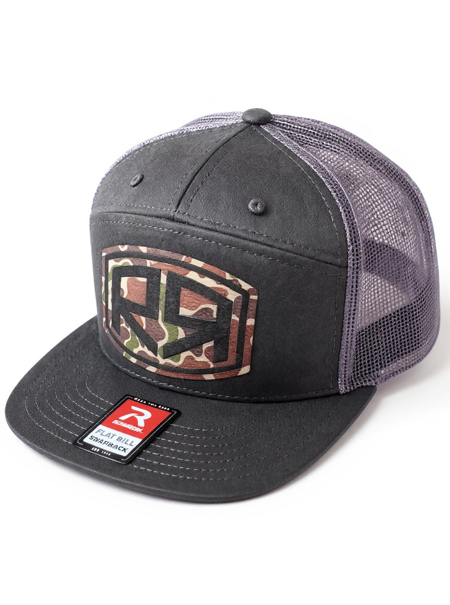 Richardson 168 - Flat Bill - Charcoal