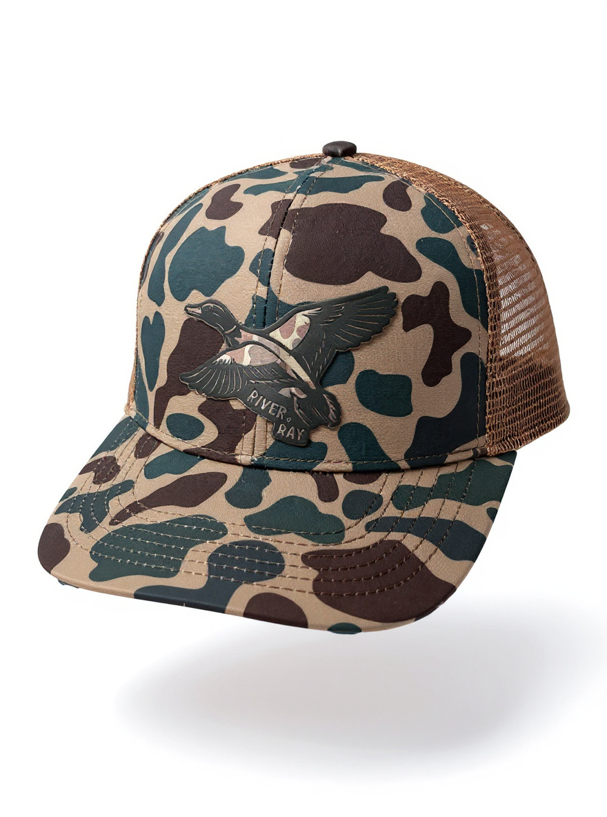 River & Ray - Camo - Lost Hat Co. - Old's School - SLATE