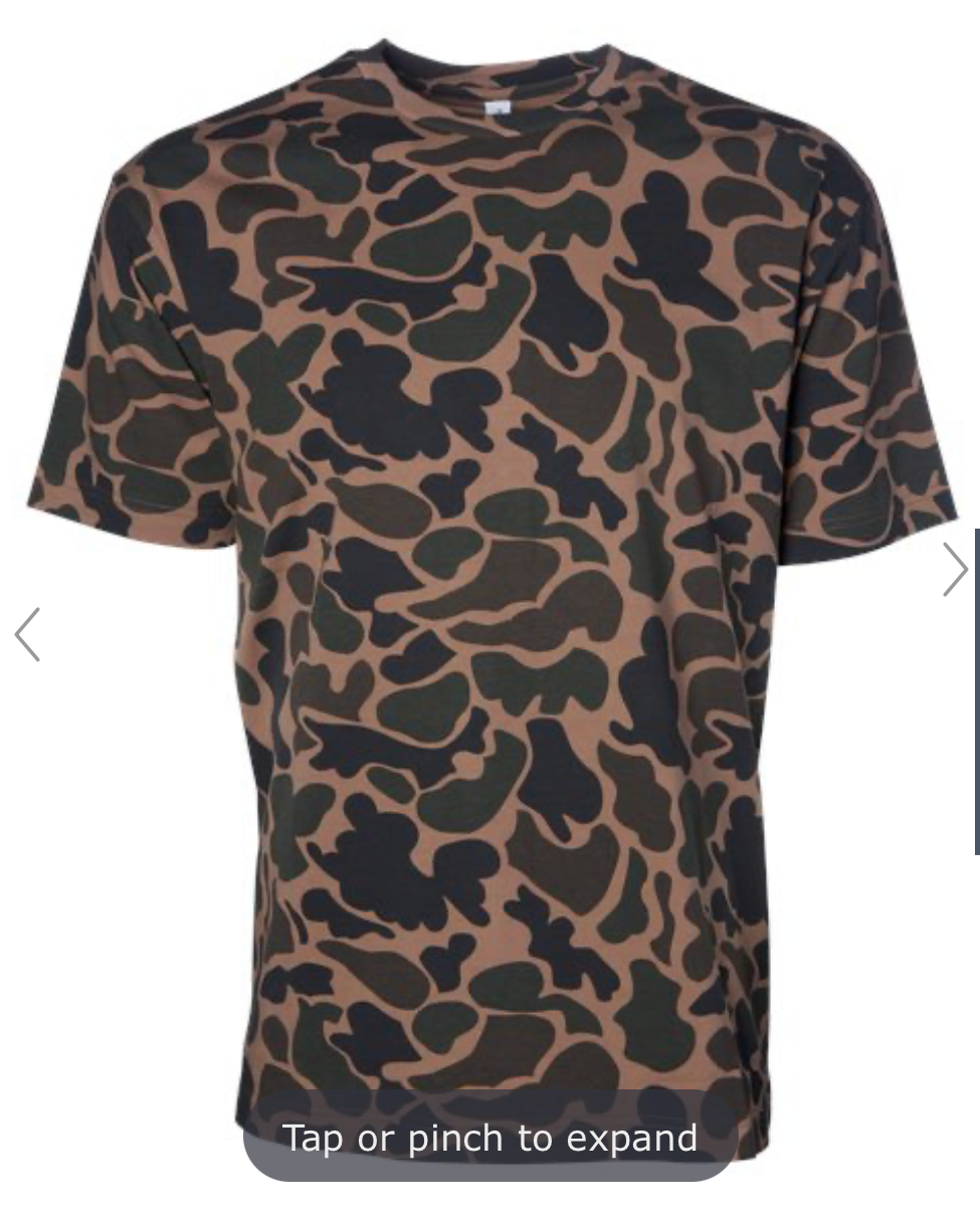 Independent Trading Co - Camo T-shirt