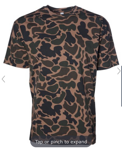 Independent Trading Co - Camo T-shirt