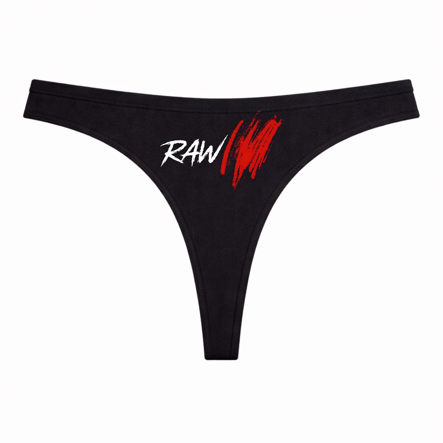 R.A.W Black Thong