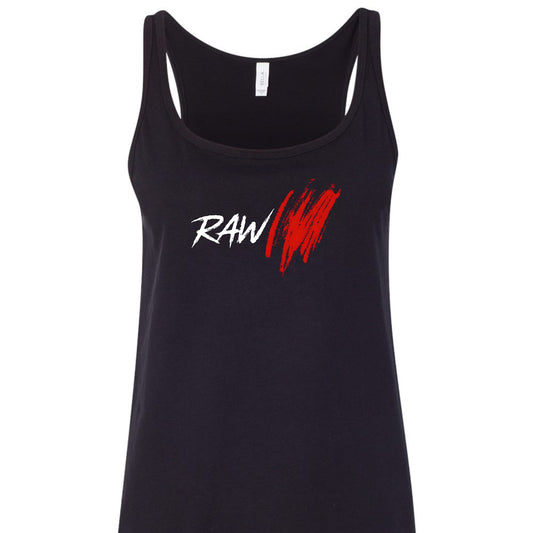 R.A.W Racerback Tank Black