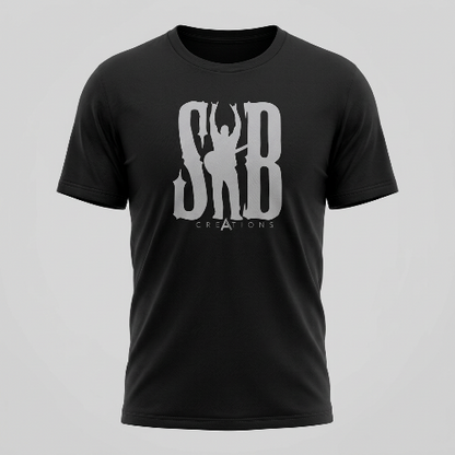 SB Creations Men's Black Tee