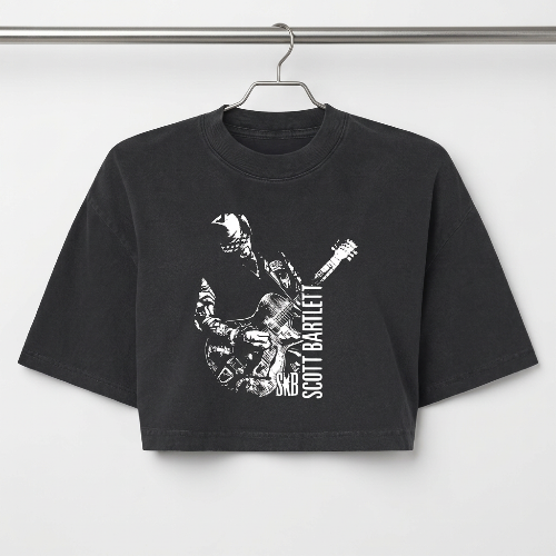 SB Creations Cropped Tee - Black
