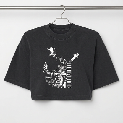 SB Creations Cropped Tee - Black