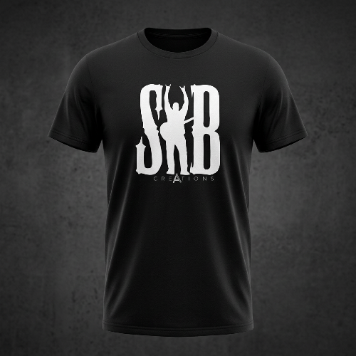 SB Creations Men's Black Tee