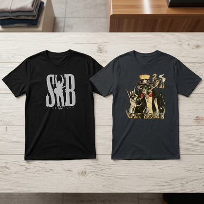 SB Creations Men's Black Tee
