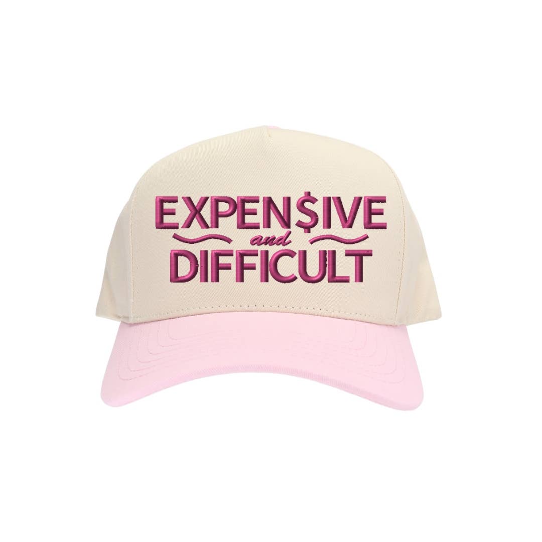Expensive and Difficult C.C Embroidered Trucker Hat TCM0002