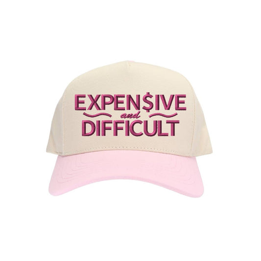 Expensive and Difficult C.C Embroidered Trucker Hat TCM0002