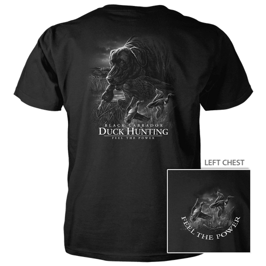 Lab Duck Hunting - Graphic T-Shirt