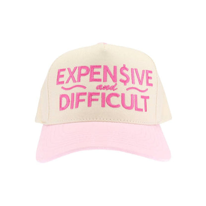 Expensive and Difficult Embroidered Trucker Hat