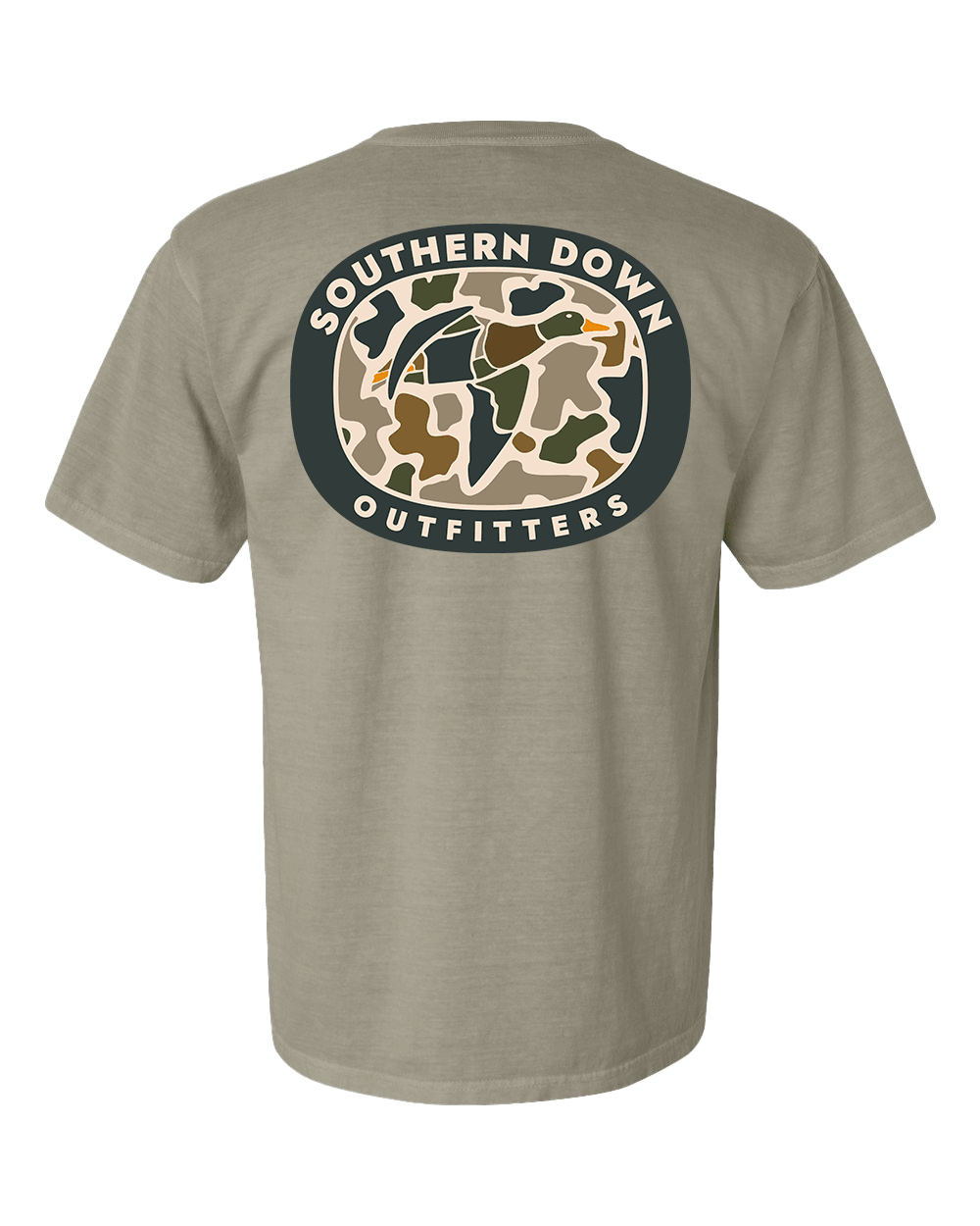 Southern Down Duck Camo Graphic T-shirt