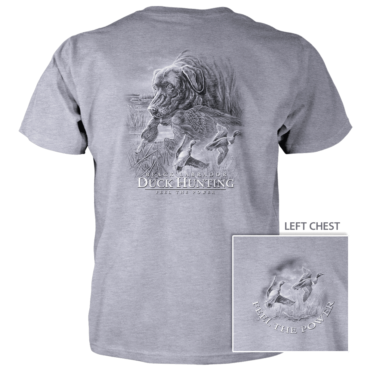 Lab Duck Hunting - Graphic T-Shirt