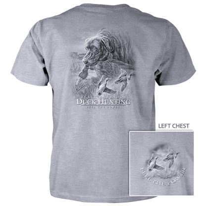 Lab Duck Hunting - Graphic T-Shirt